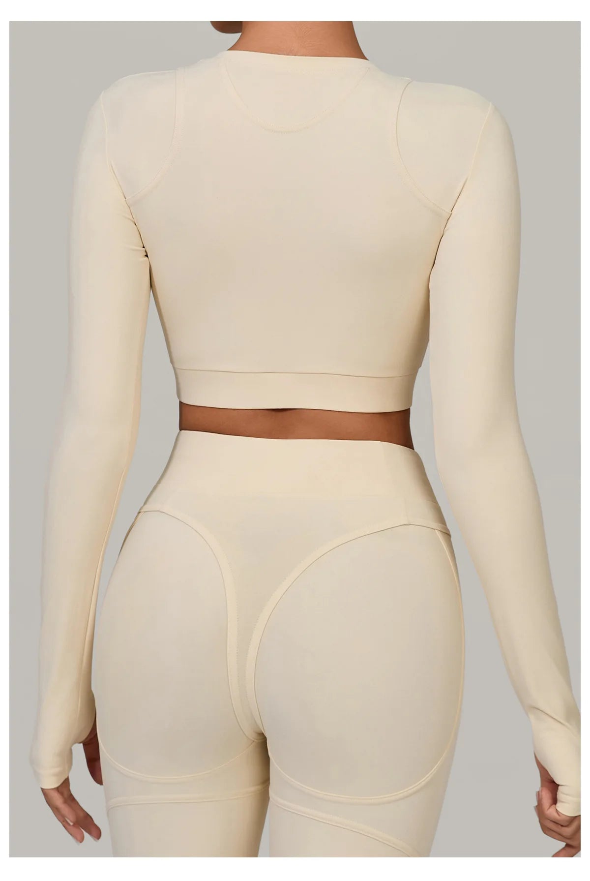 Women Yoga Shirts Crop Top Fitness Long Sleeves Push Up Shirts Women Yoga Sports Gym Clothes Running Quick-drying Workout Tops