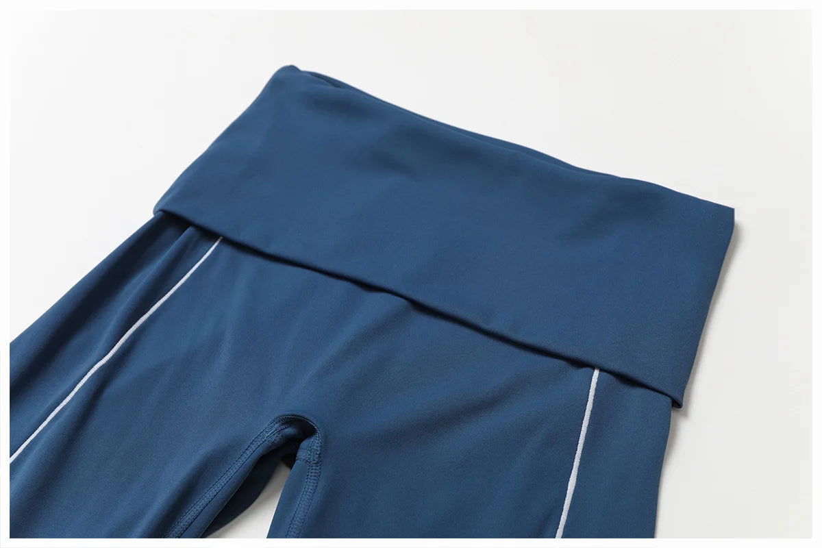Fitness Bell-bottoms Women Sport Leggings High Waist Wide Leg Pants Yoga Leggings Gym Quick Dry Push Up Slim Pants Female Tights