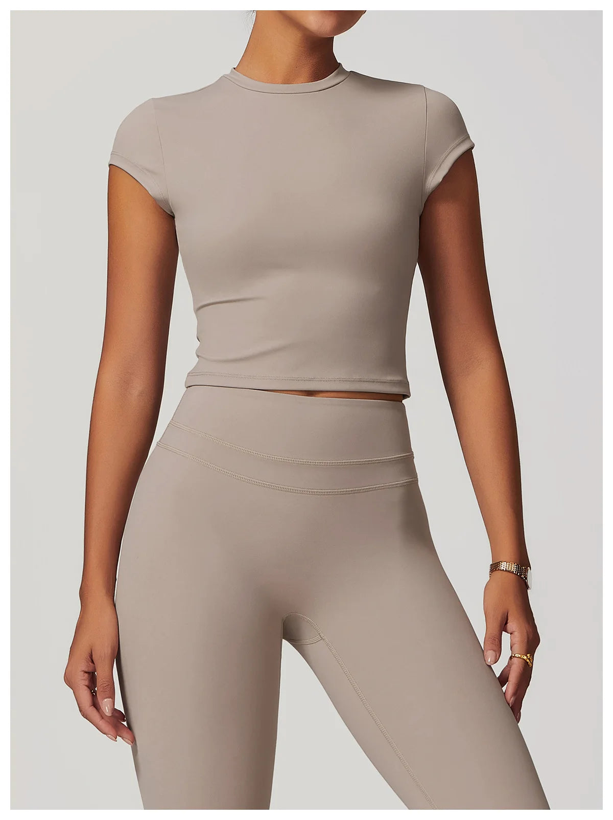 Women Clothes Yoga Top Sport T Shirt Fitness Clothes Short Sleeve Yoga Shirt Gym Top Workout Running Active Wear Sport Top