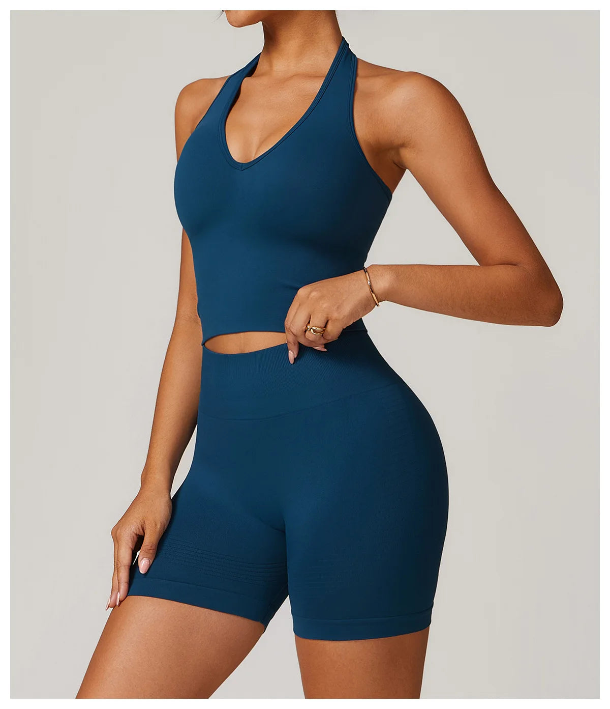 Hanging Neck Bra Women Sports Bra Top Push Up Fitness Seamless Yoga Bra Underwear Sport Tops Women Breathable Running Gym Vest