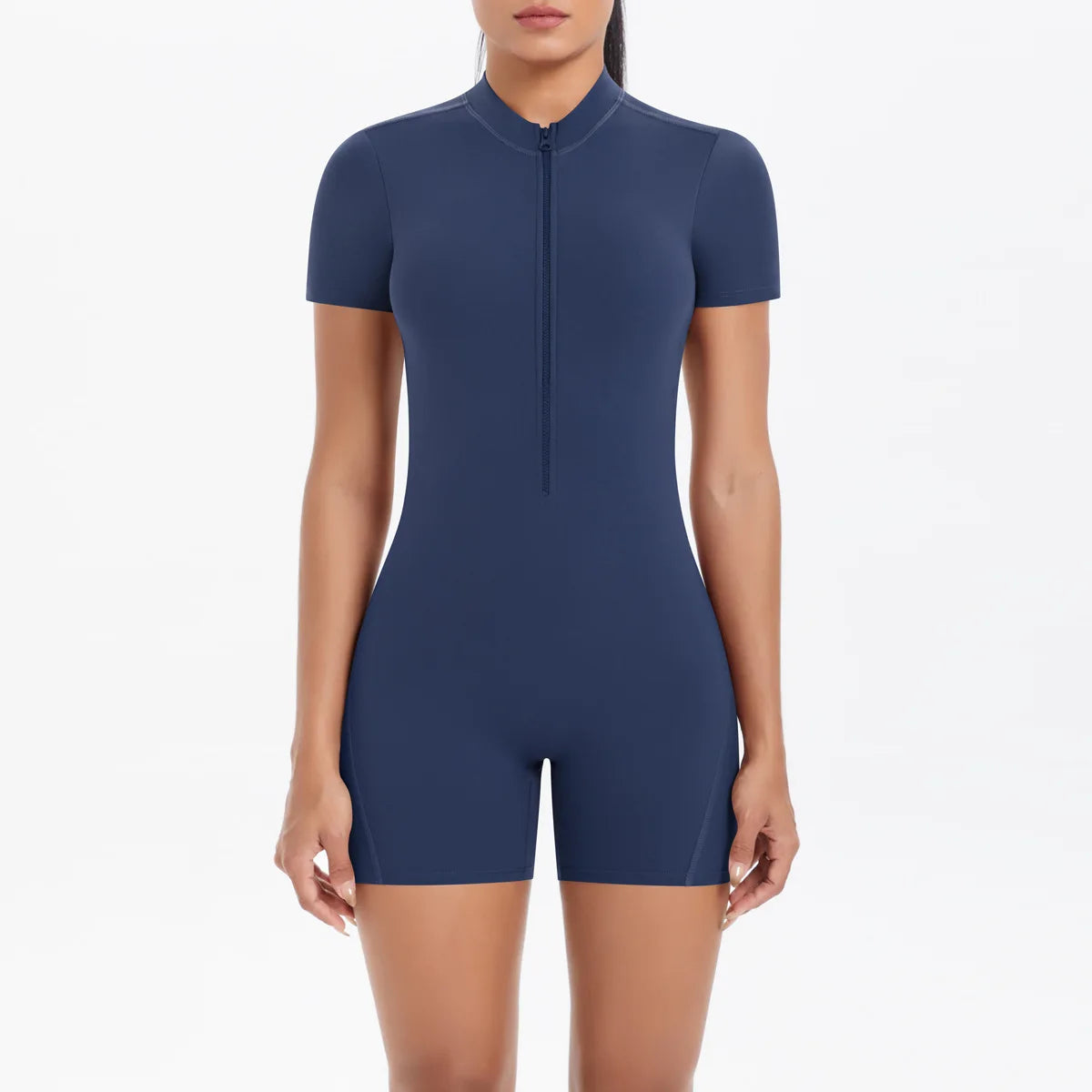 Gym Set Women Yoga Suit Sportswear Women Tracksuit Sports Jumpsuit Fitness Rompers Short Sleeves Push Up Set Workout Bodysuits