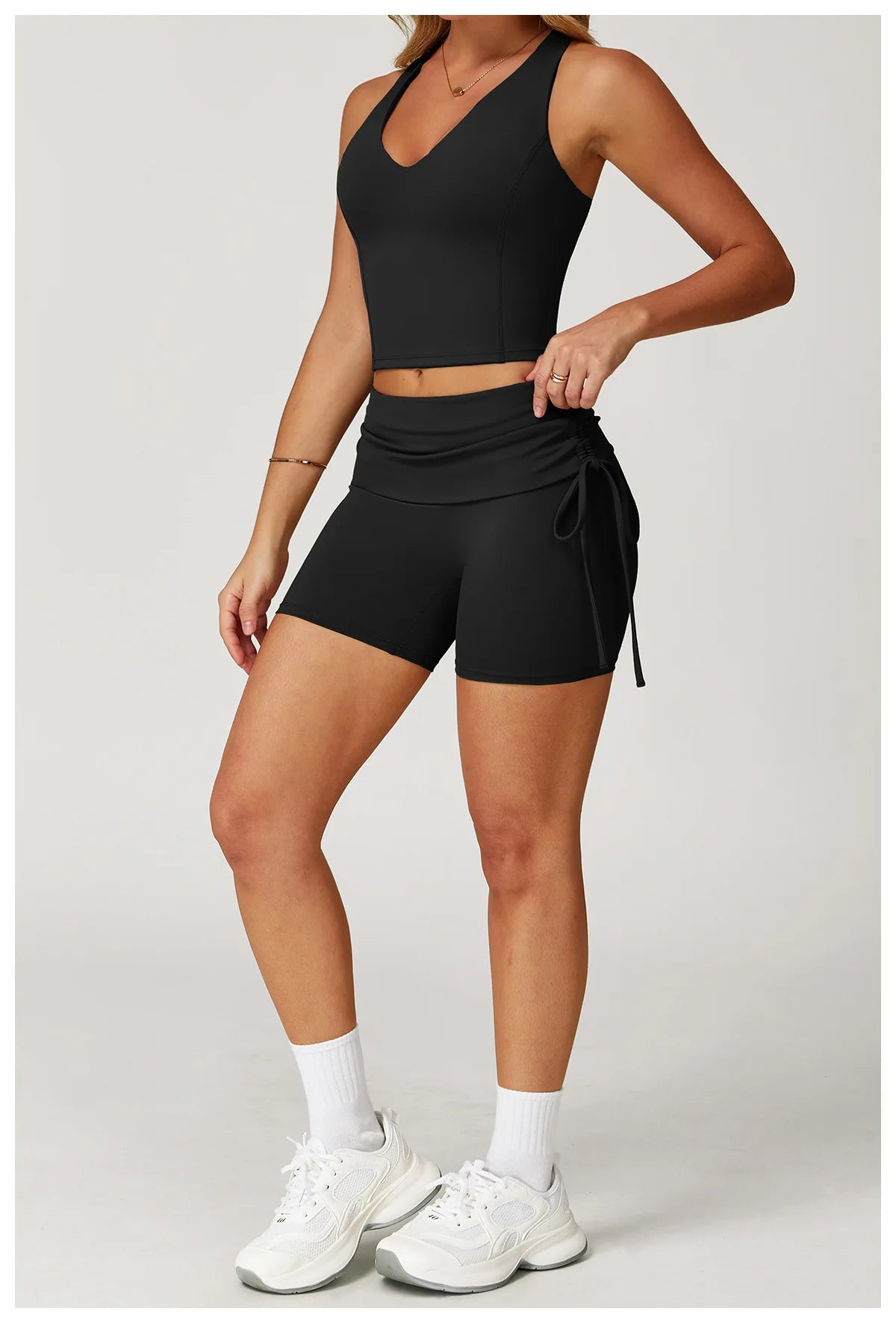 2PCS Yoga Set Workout Sets Women Tracksuit Gym Clothes Push Up Fitness Outfits Running Workout Sportwear Sport Bra Leggings Suit