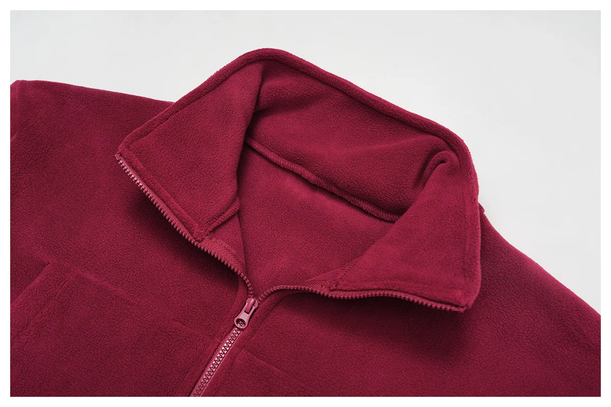 Winter Yoga Jacket Women Long Sleeved Stand Up Collar Windproof Warm Fleece Drawstring Jacket Running With Fleece Sports Jacket