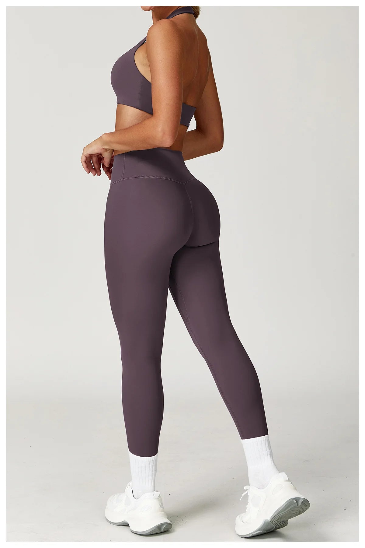 Women's Tracksuit 2PCS Fitness Suit Yoga Set Sportswear Workout Sports Bra High Waist Leggings Gym Clothing Seamless Sports Suit