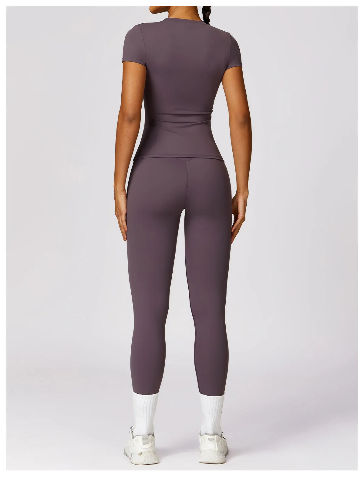 Yoga Shirts Women Top Quick Dry Running Tops Tights Push Up Workout Gym Clothes Female Short Sleeve Fitness Sports T-Shirts