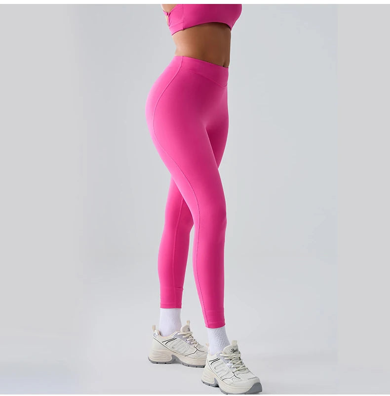 High Waist Yoga Leggings Women High Stretchy Butt Lifting Breathable Push Up Sports Pants for Women Gym Workout Leggings Tights