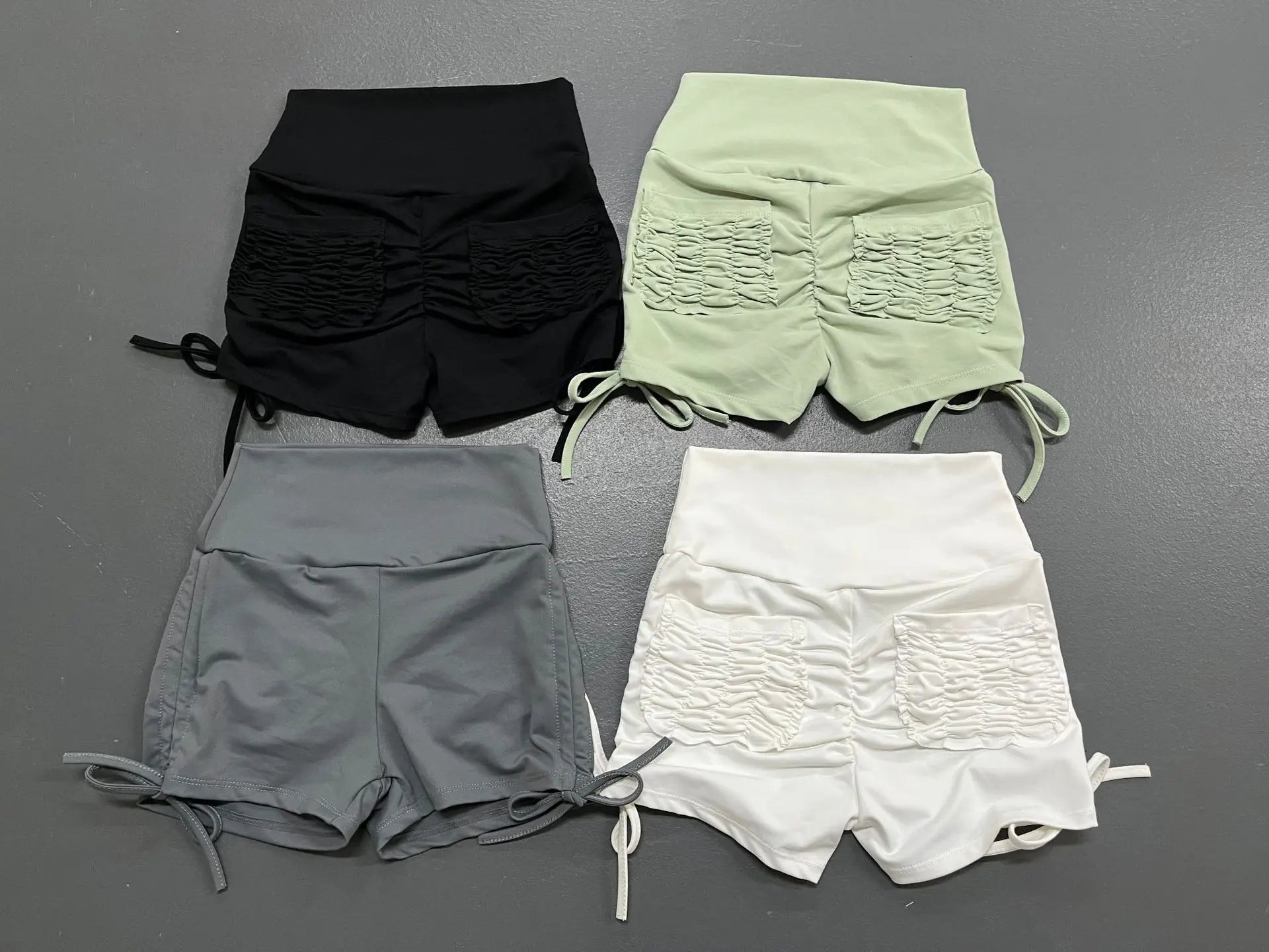 Impact Yoga Shorts High Waist Workout Fitness Lift Peach Butt Fitness Tights Gym Running Body Shaper Pants Casual Sportswear