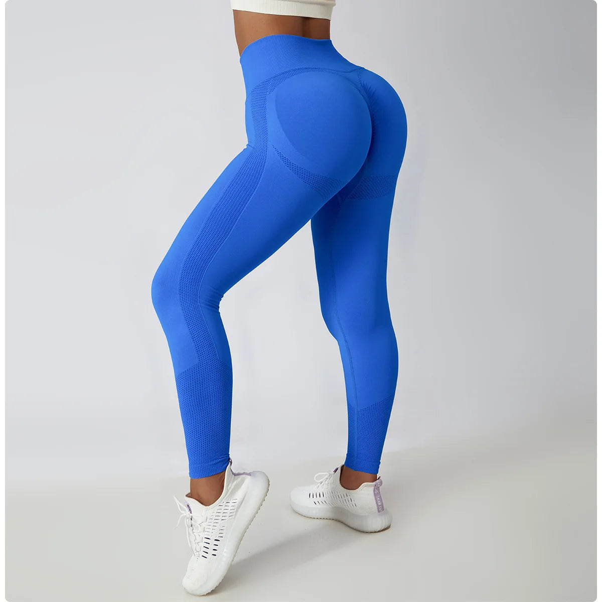Seamless Leggings Women High Waist Yoga Pants Scrunch Butt Gym Push-up Legging Booty Yoga Leggings Sports Fitness Workout Tights