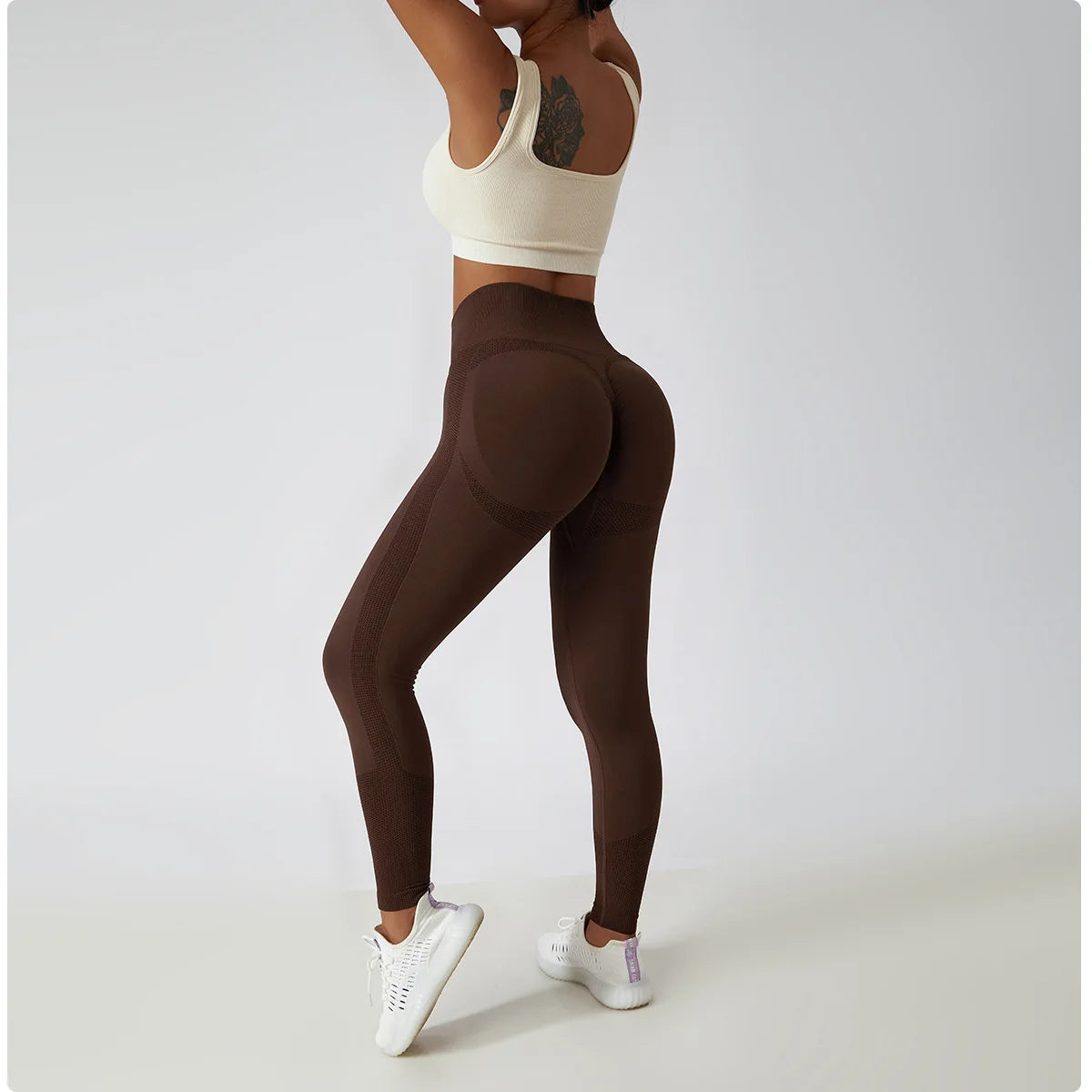 Seamless Leggings Women High Waist Yoga Pants Scrunch Butt Gym Push-up Legging Booty Yoga Leggings Sports Fitness Workout Tights
