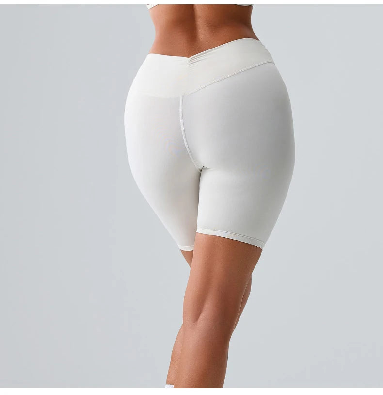 Sports Short Women Yoga Shorts High Waist Breathable Soft Fitness Tight Women Yoga Legging Shorts Cycling Athletic Gym Shorts