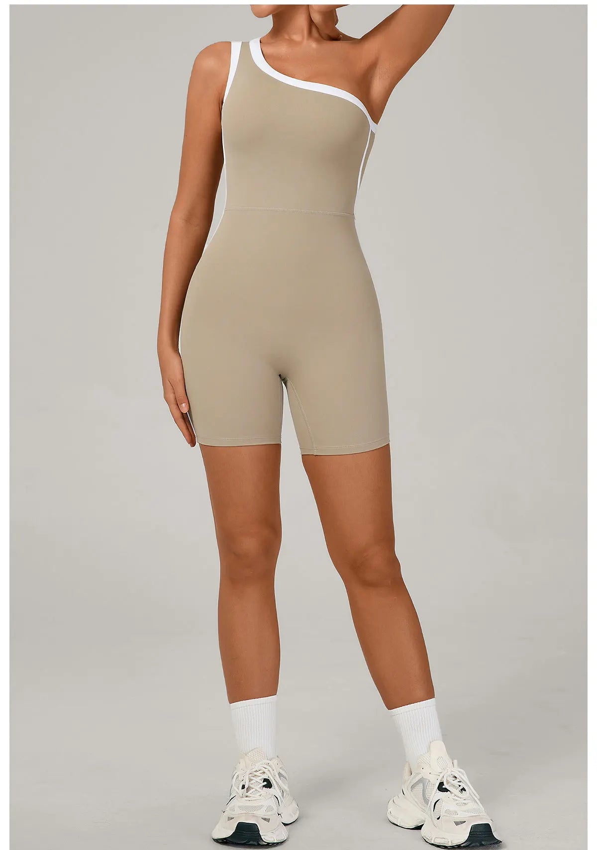 Gym Bodysuit Short Jumpsuit Playsuit Women Tracksuit One Piece Sport Overalls Yoga Romper Fitness Workout Clothes Sportswear