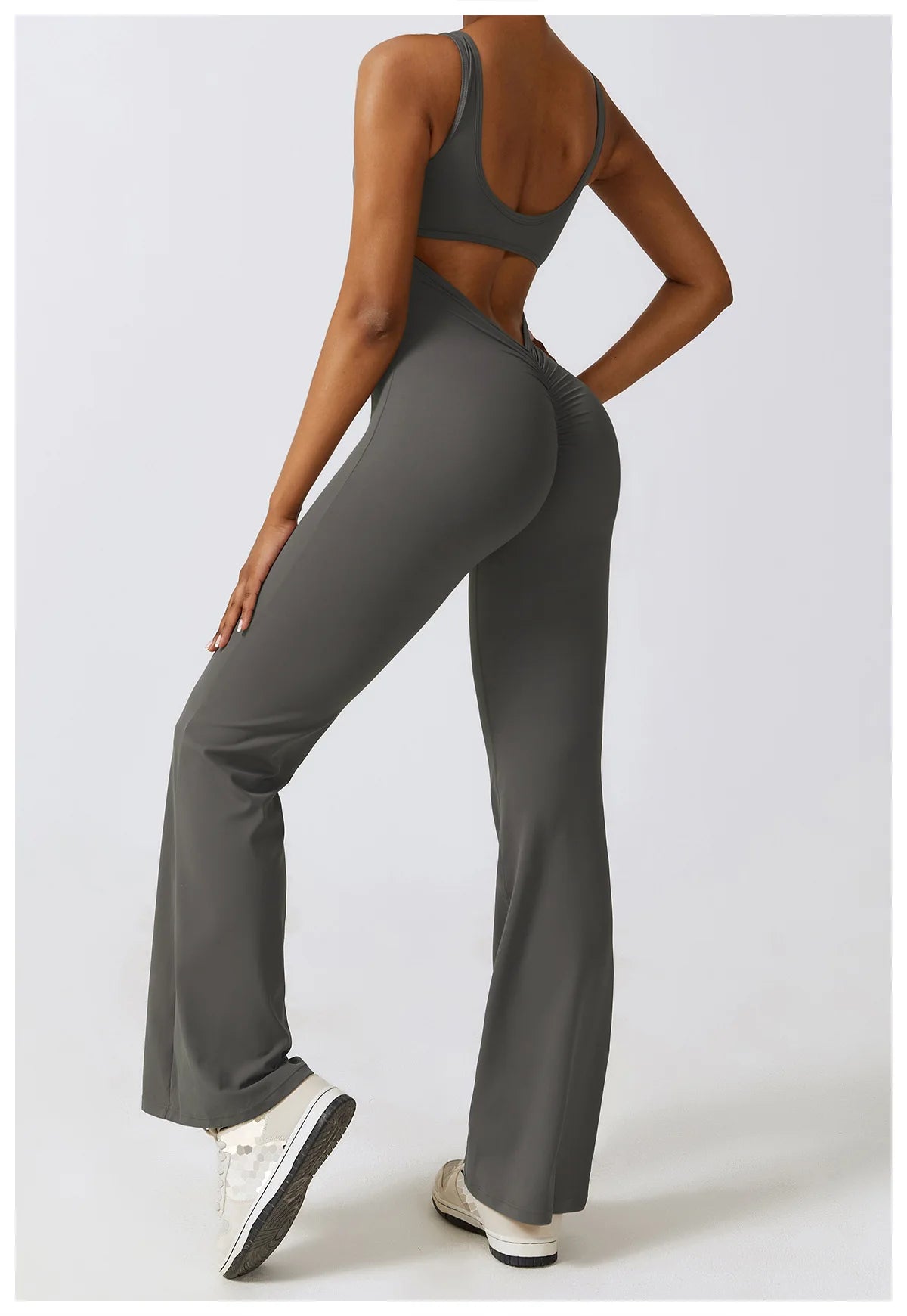 Gym Jumpsuit Women's Fitness Suit Yoga Sets Sports Overalls Woman Tracksuit Yoga Clothing Workout Sportswear Sexy Back V Rompers