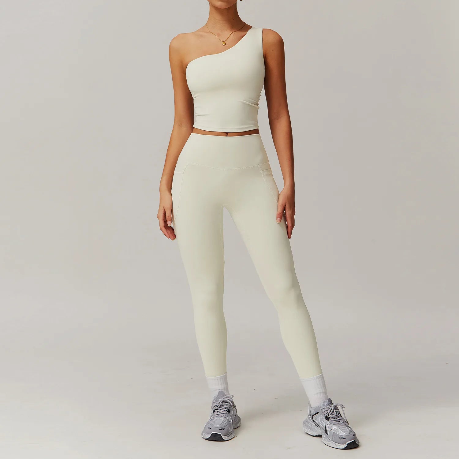 2PCS Yoga Suit Gym Set Women Sports Set Women Long Sleeve Running Workout Sportswear Female Tracksuit Sports Shirt Yoga Clothing