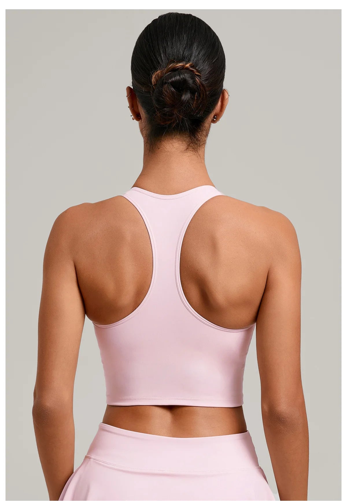 Sexy Sports Bra Anti-Sweat Fitness Top Women High Strength Yoga Bra Shockproof Crop Top Push Up Sport Underwear Gym Workout Top