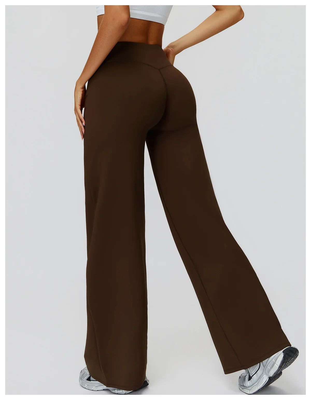 Winter New Yoga Pants With Plush Insulation High Waist Wide Leg Pants Outdoor Sports Running Wide Leg Pants for Women Pants