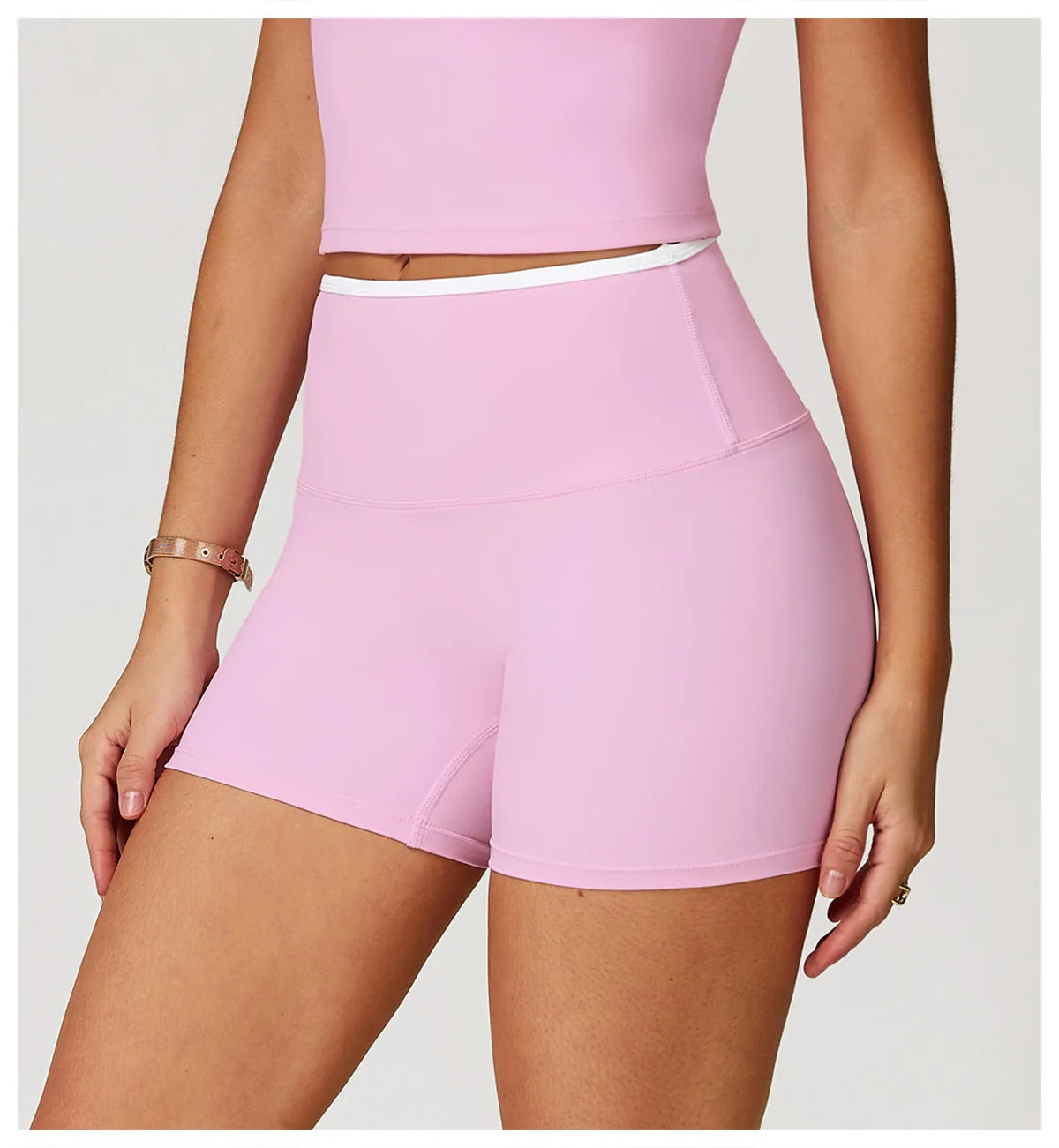Women Yoga Shorts High Waist Workout Shorts Fitness Impact Shorts Yoga Lift Butt Fitness Ladies Cycling Gym Running Short Pants
