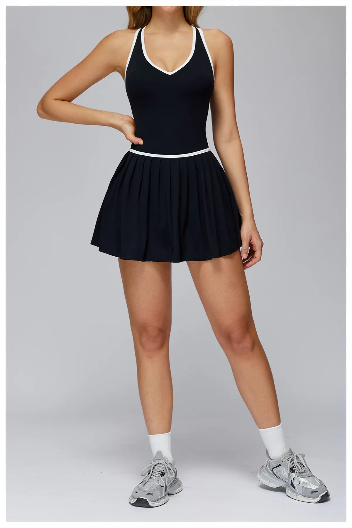 Yoga Jumpsuit Women Set Sexy Anti Glare One-Piece Jumpsuit Dance Ballet Sports Dress Gym Push Up Rompers Running Tennis Sports