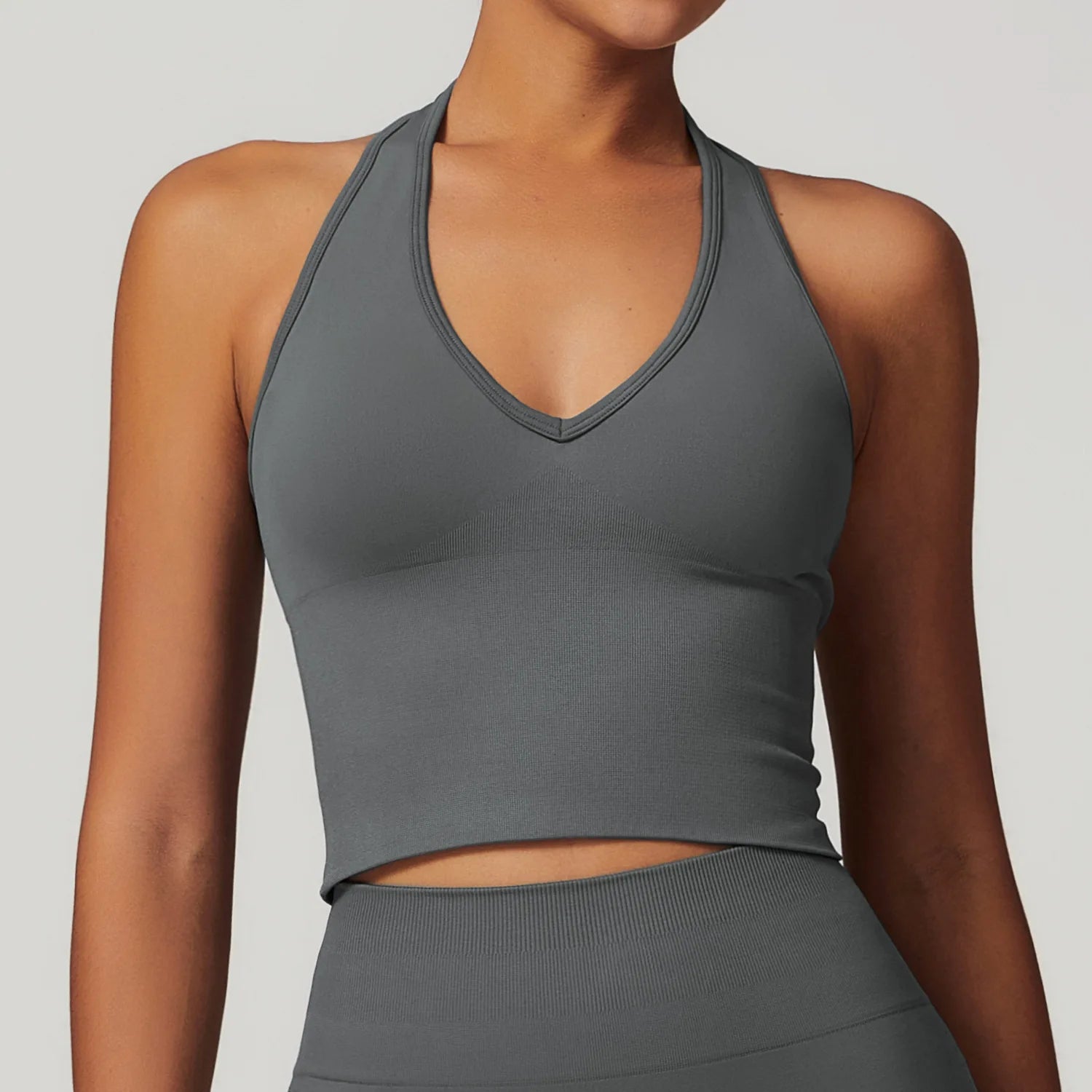 Seamless Fitness Bra Workout Tops Gym Underwear Fitness Sports Bras Sexy Athletic Sport Bra Women Backless Gym Yoga Crop Top