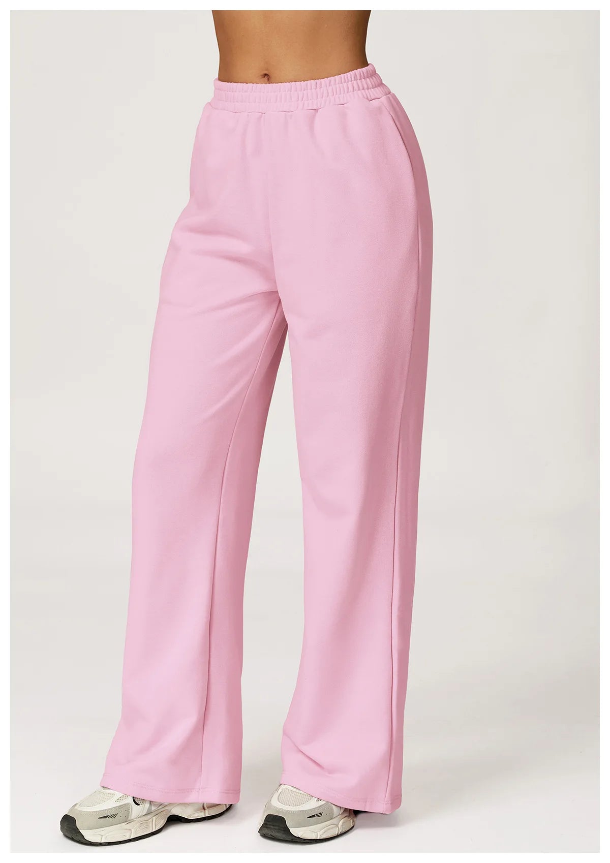 Winter New High Waisted Women's Yoga Pants Wide Leg Slimming Straight Leg Loose Pants Outdoor Casual Sports Running Pants