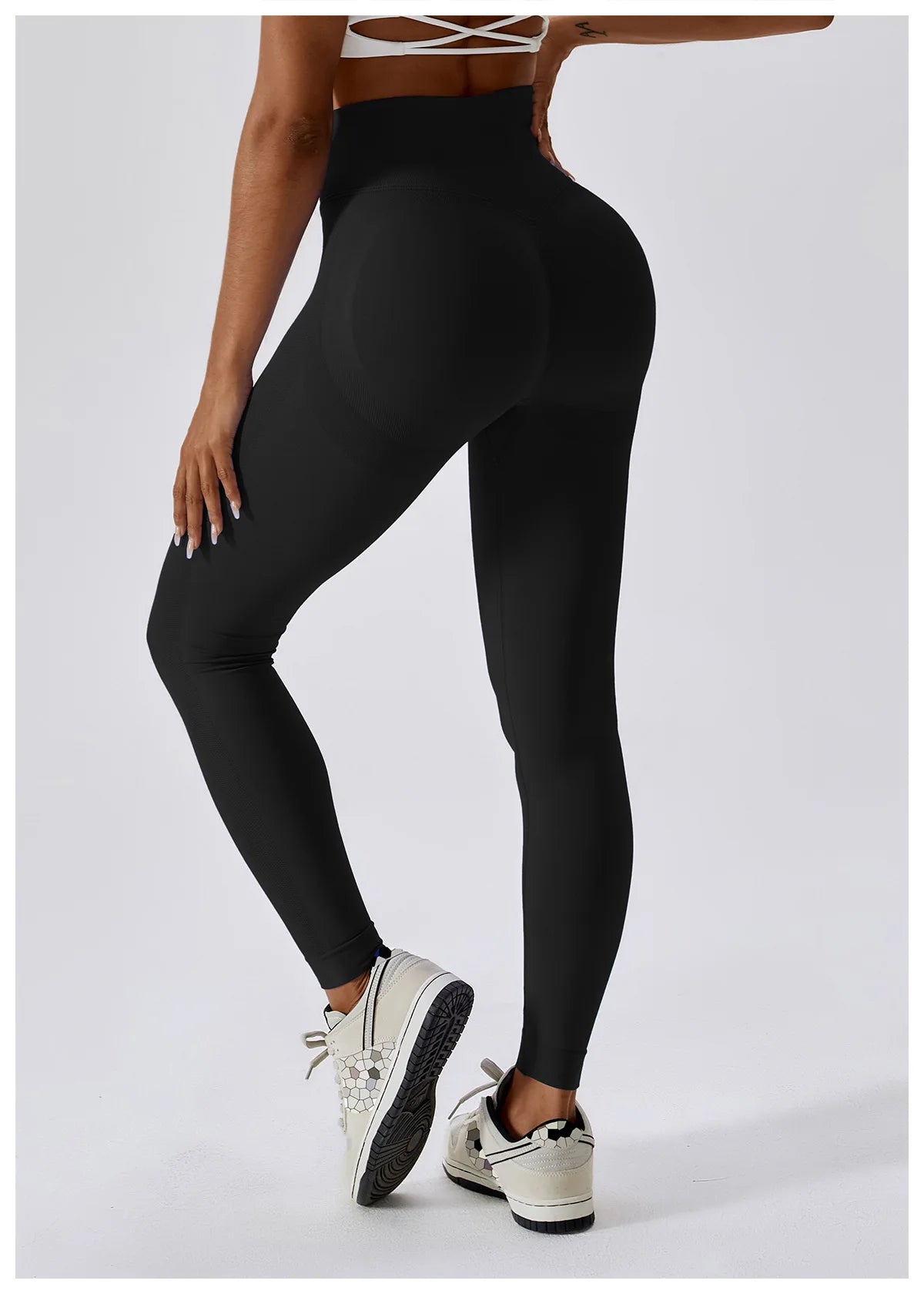 Yoga Leggings Women Fitness Running High Waist Slim Pants Push Up Sport Scrunch Butt Legging Gym Athletic Jogging Workout Female