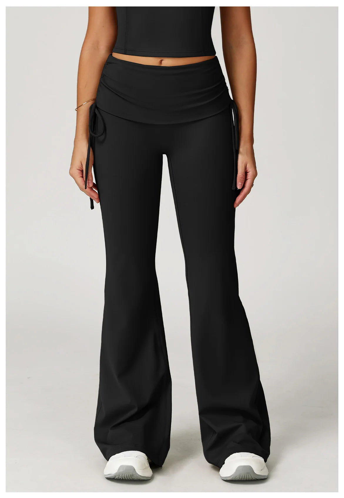 Yoga Bell-bottoms Gym Leggings Women Wide Leg Pants High Waist Booty Lifting Leggings Pants Women Sports Clothing Fitness Wear
