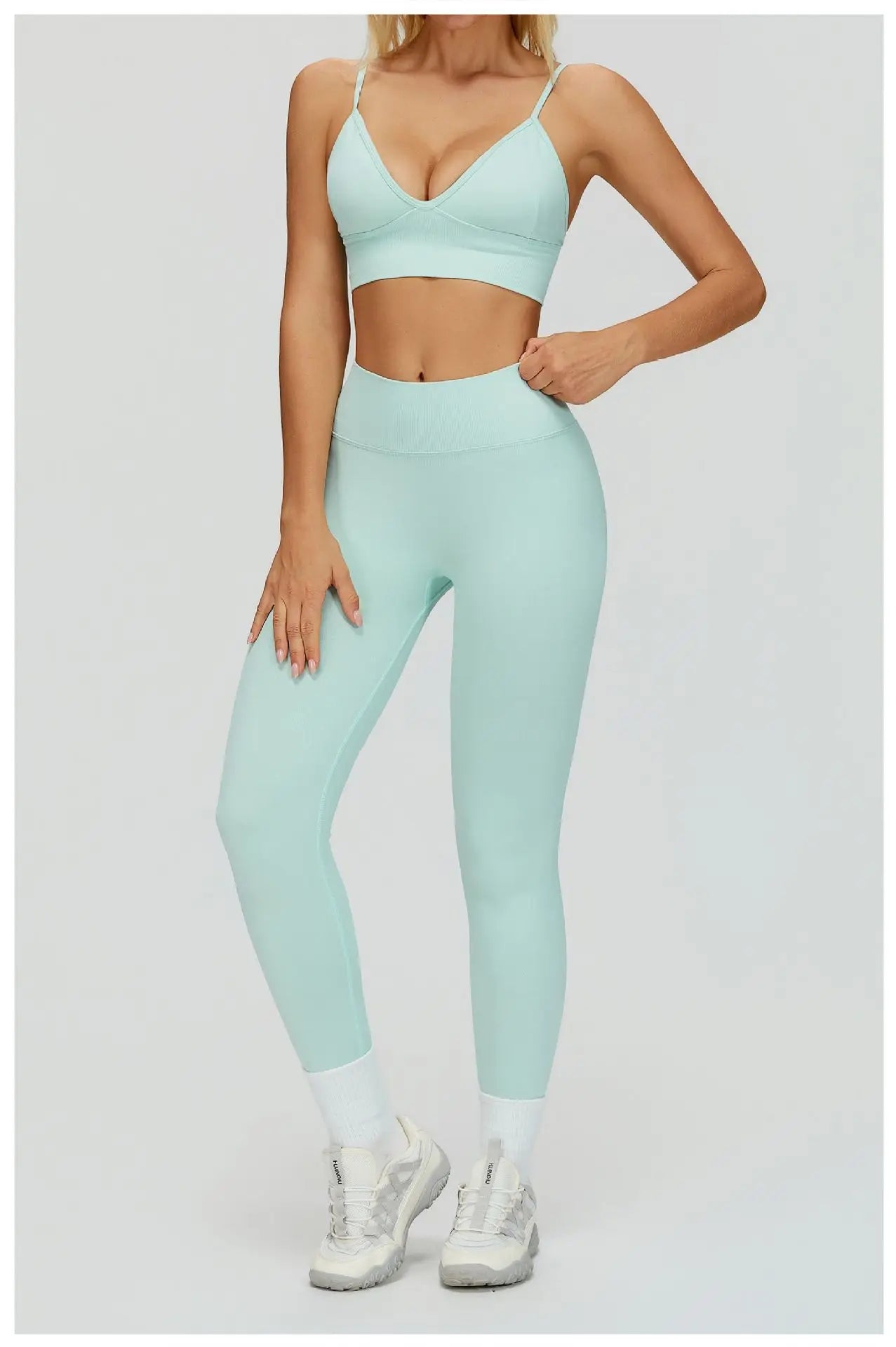 Fitness Leggings Women's High Waist Yoga Leggings Seamless High Stretchy Butt Lifting Breathable Sports Pants Women Gym Leggings