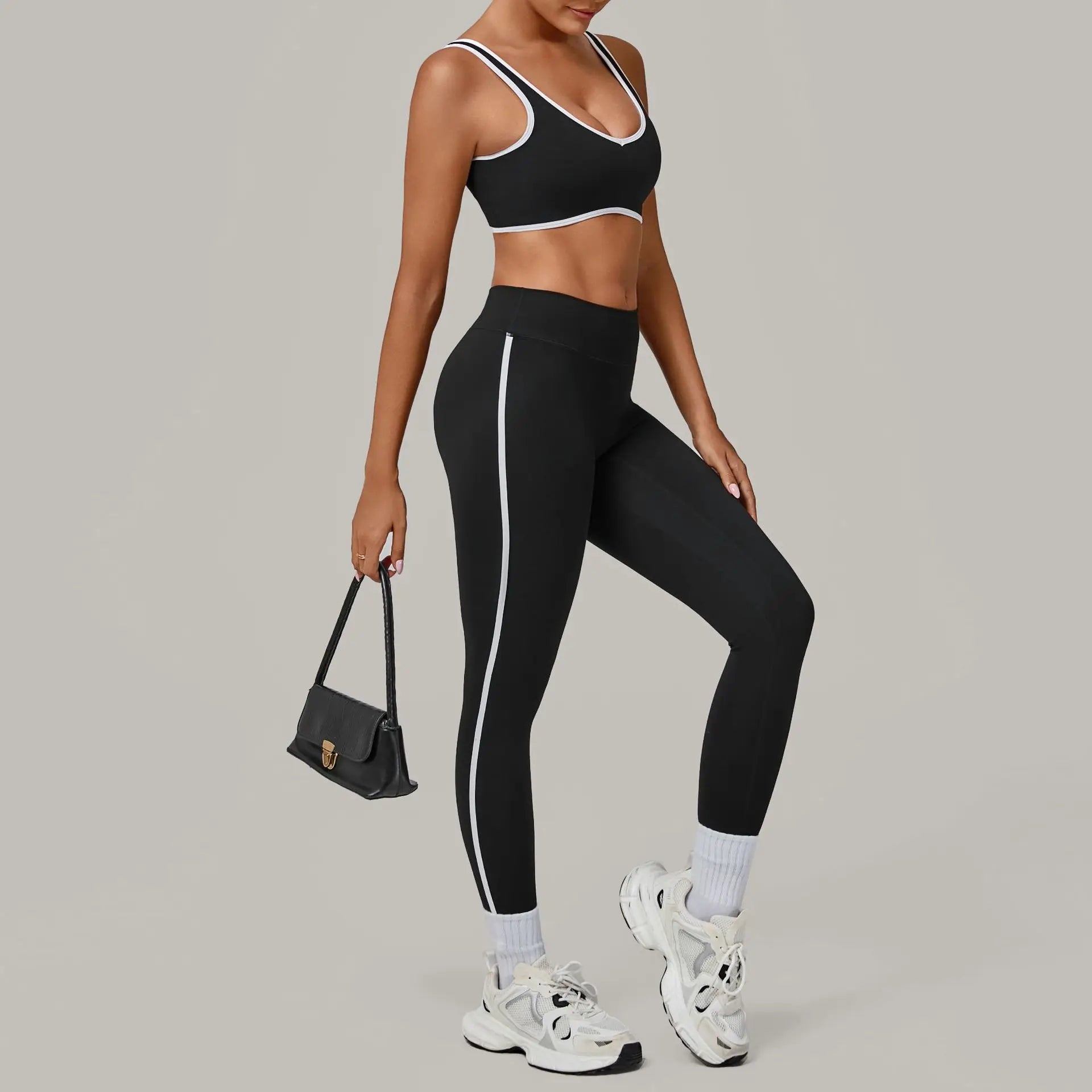 Sportswear Women Tracksuits Yoga Set 2 Pieces Gym Clothes Sports Suits Push Up Yoga Suits Fitness Set Sports Bra Gym Leggings
