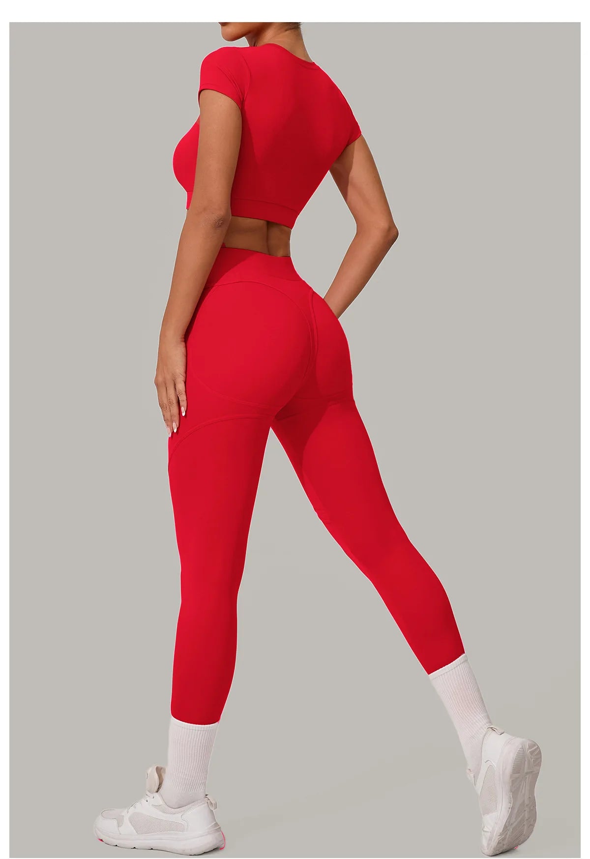 High Waist Yoga Pants Women Yoga Leggings Fitness Leggings Running Cycling Pants Breathable Sports Leggings Workout Gym Clothing