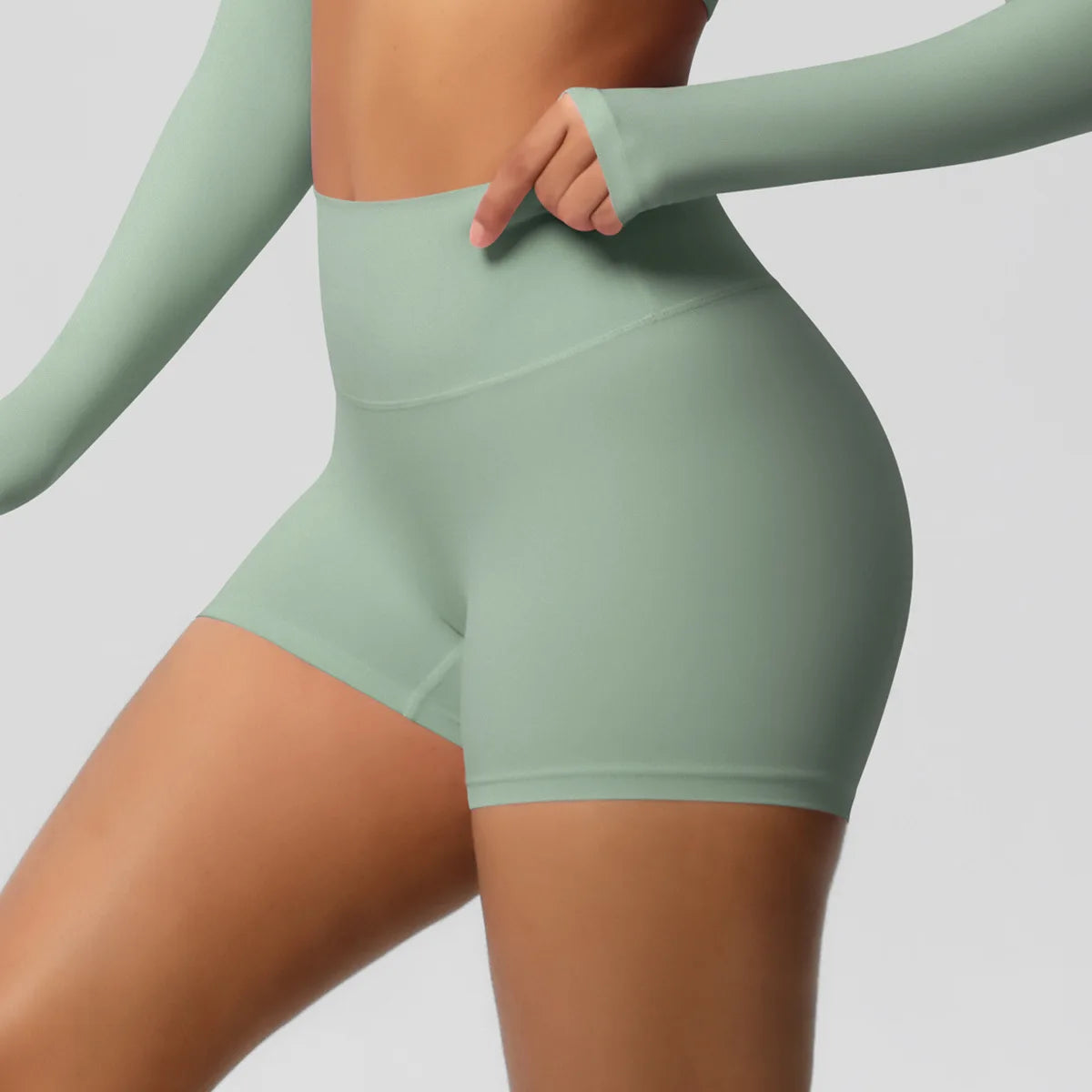 Seamless Impact Shorts Women Yoga Shorts Push Up Booty Workout Gym Shorts Fitness High Waist Sports Short Women Clothing