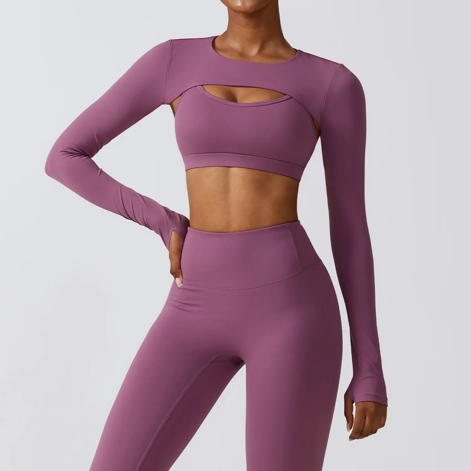 Sports Camisole Yoga Long Sleeved 1 Piece Shawl Yoga Top Nude Fitness Yop Gym Push Ups Workout Tops Running Sports Smock