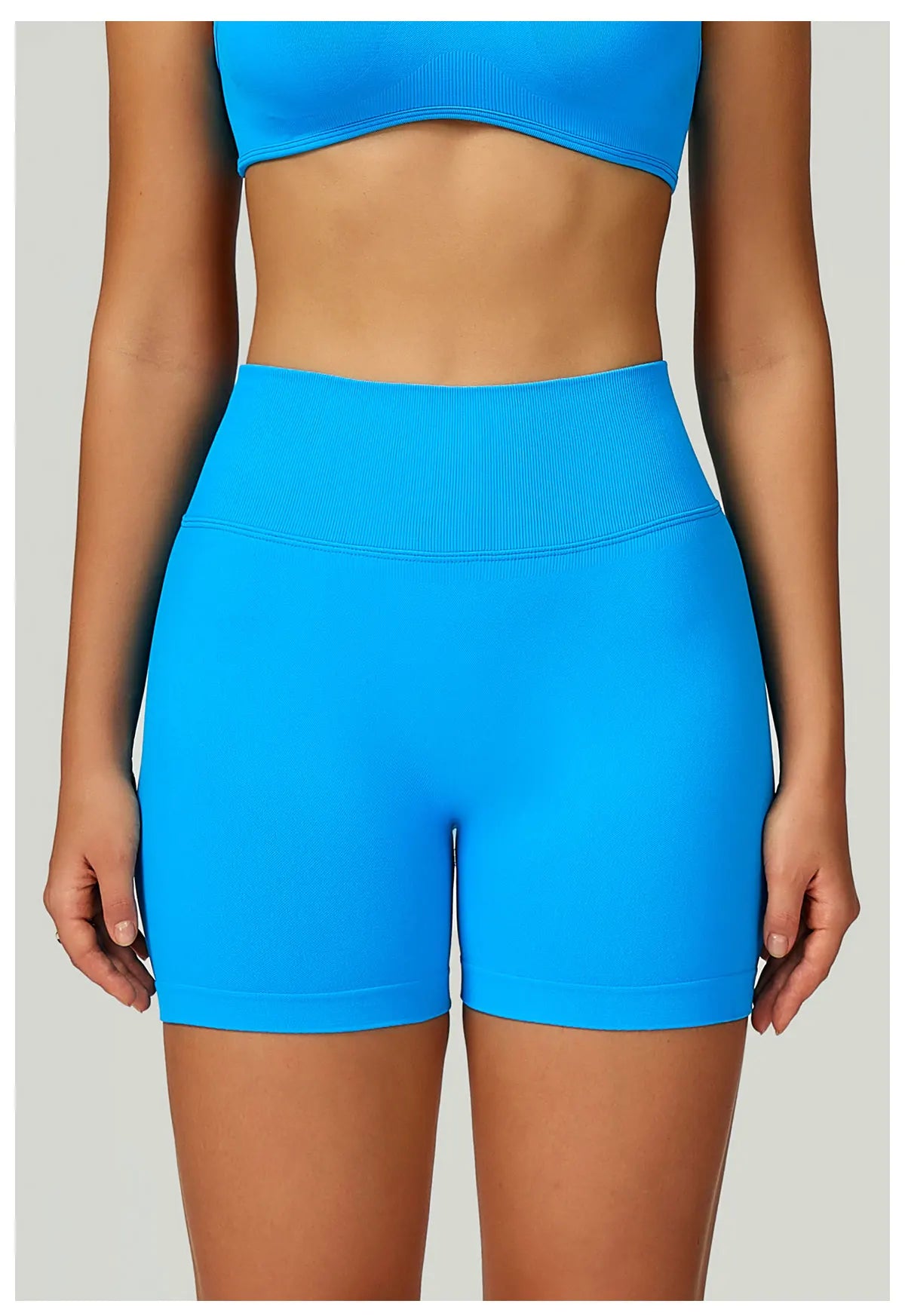 Seamless Women Sports Short Yoga Legging Shorts Squat Proof High Waist Fitness Tight Shorts Cycling Impact Workout Gym Shorts
