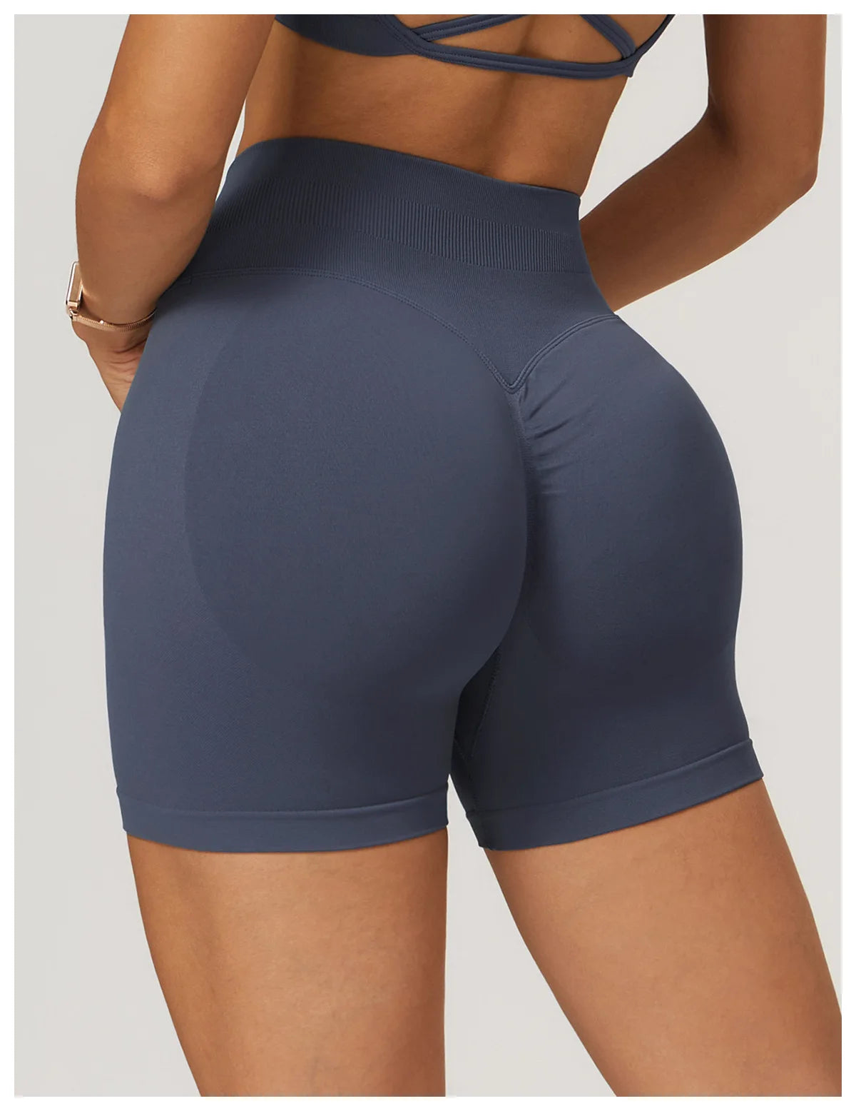 Seamless Shorts for Women Yoga Shorts Summer Push Up Booty Workout Gym Shorts Fitness High Waist Sports Short Women Clothing
