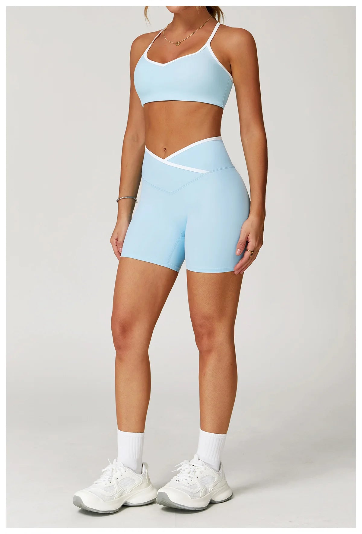 Women's Clothes Yoga Set 2 Pieces Workout Tracksuit Sportswear Gym Clothing High Waist Bell-bottoms Sexy Fitness Bta Sports Suit