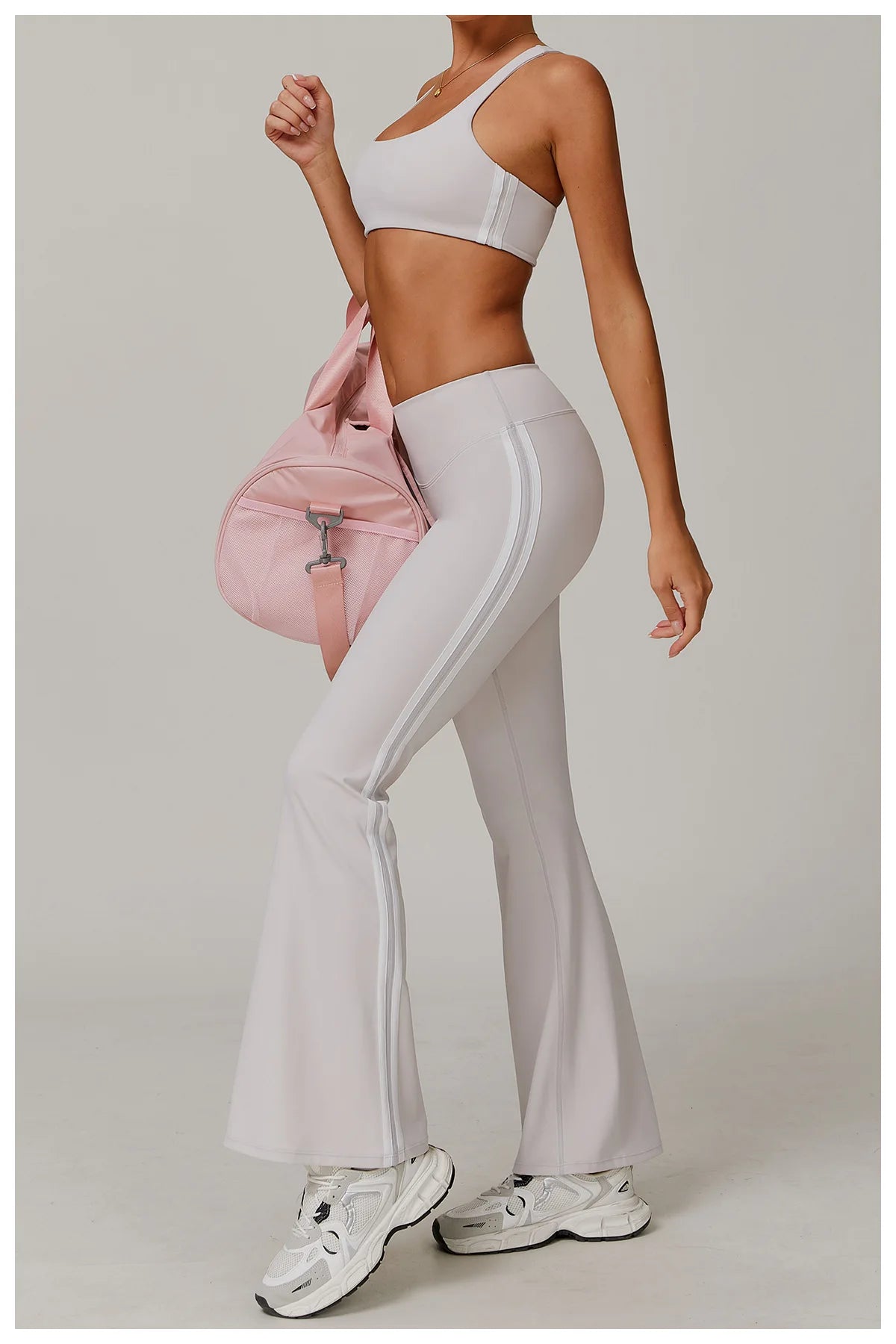 Wide Leg Pants Women Gym Leggings Yoga Pants High Waist Tights Lifting Leggings Pants Women Sports Clothing Fitness Bell-bottoms
