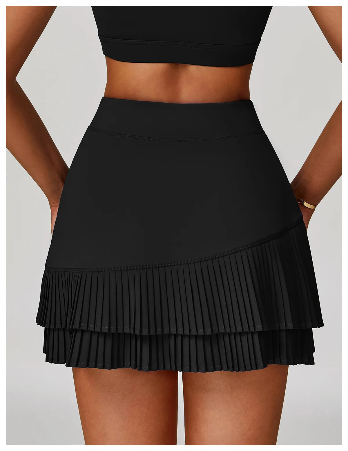 Women's Pleated Sports Skirts Dancing Golf Tennis Skirt for Women Gym Workout Push Up Fitness Shorts High Waist Running Skirts ﻿
