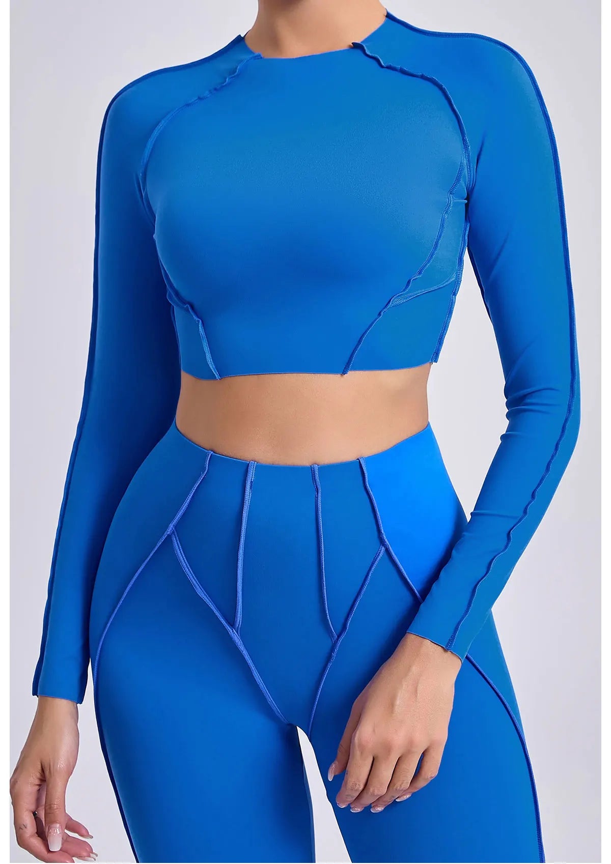 Long Sleeve Workout Top Gym T-shirt Pilates Clothes Women Active Wear Sports Shirt Elastic Fitness Yoga Clothing Running Shirts