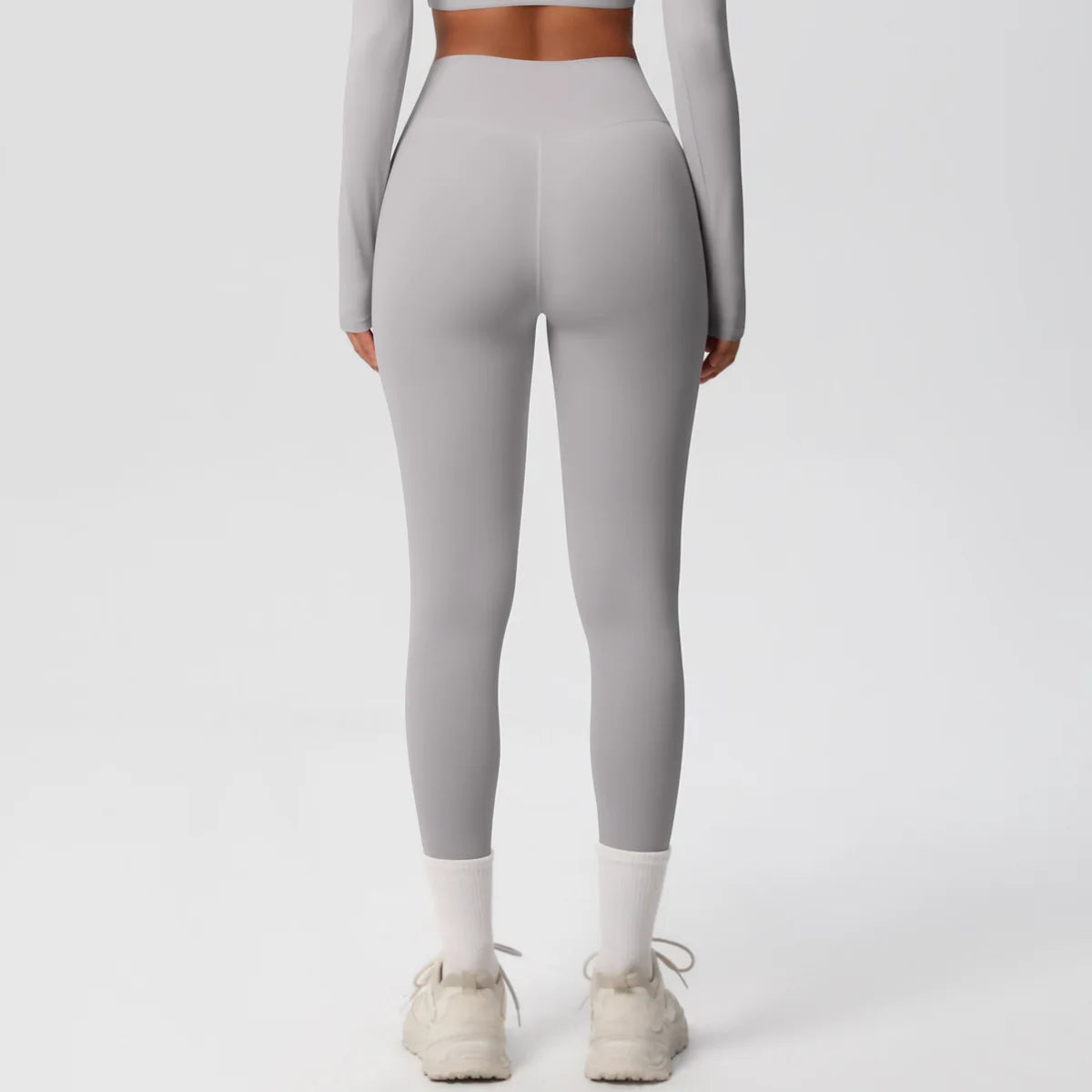 Leggings Female High Elastic Seamless Tights High Waist Butt Lift Sexy Fitness Pants Knit Slim Gym Running Yoga Leggings