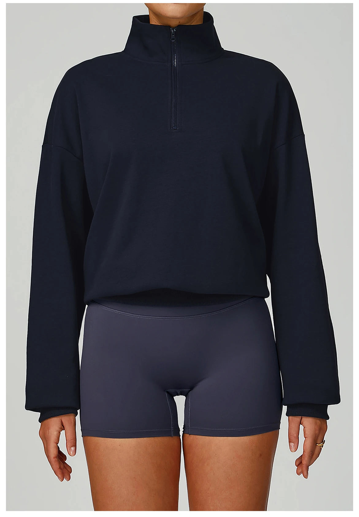 New Winter Zipper Hoodie Women's Long Sleeve Casual Loose Windproof Warm Versatile Hoodie Women's Running and Fitness Sportswear