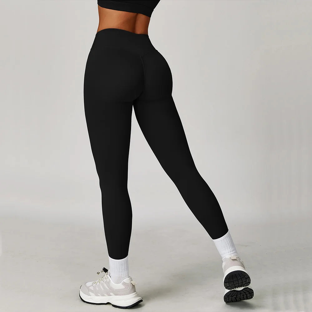High Waist Yoga Leggings Women Push Up Sport Leggings Fitness Tight Running Yoga Pants Highly Elastic Gym leggings Workout
