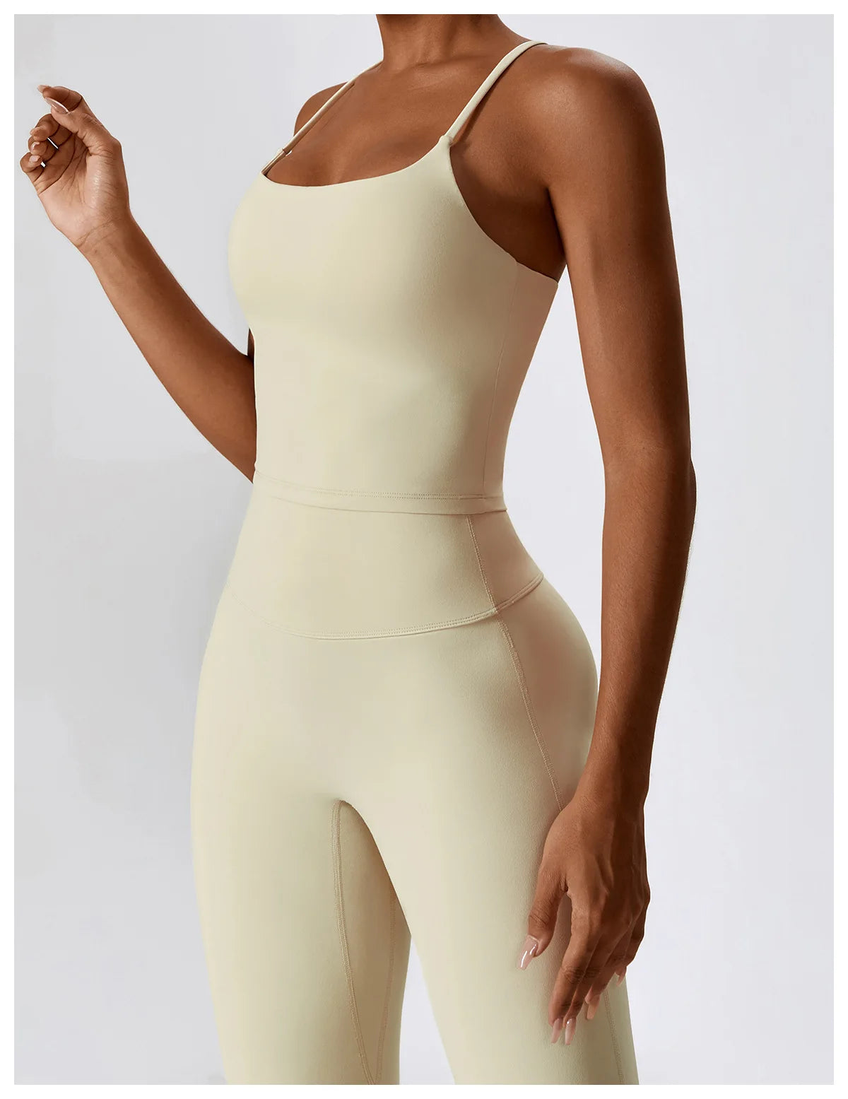 Women Yoga Set 2PCS Sportswear Push Up Workout Clothes Athletic Wear Gym Legging Fitness Bra Crop Top Long Sleeve Sports Suits