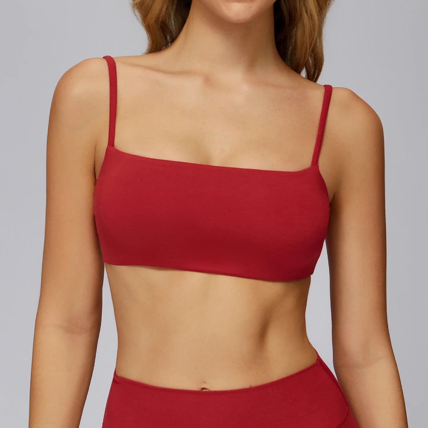 Sports Bra Women Yoga Clothes Gym Female Underwear Running Thin Strap Criss-Cross Fitness Top With Removable Padding
