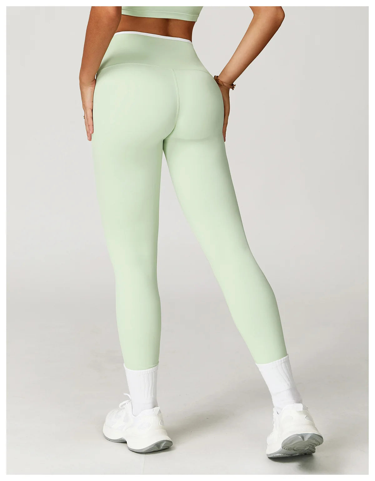Yoga Leggings Women Impact Fitness Leggings Running Cycling Pants Breathable Sports Leggings High Waist Workout Gym Clothing