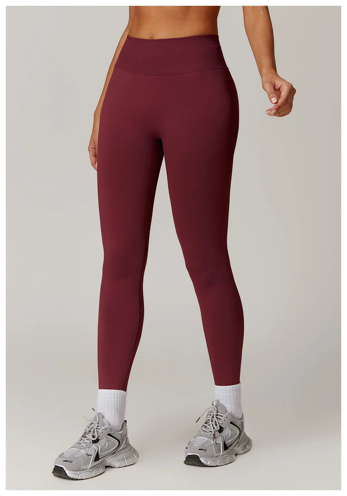 Ribbed Fitness Leggings Women Sport High Waist Tights Seamless Yoga Leggings Gym Jogging Quick Dry Push Up Slim Pants Running