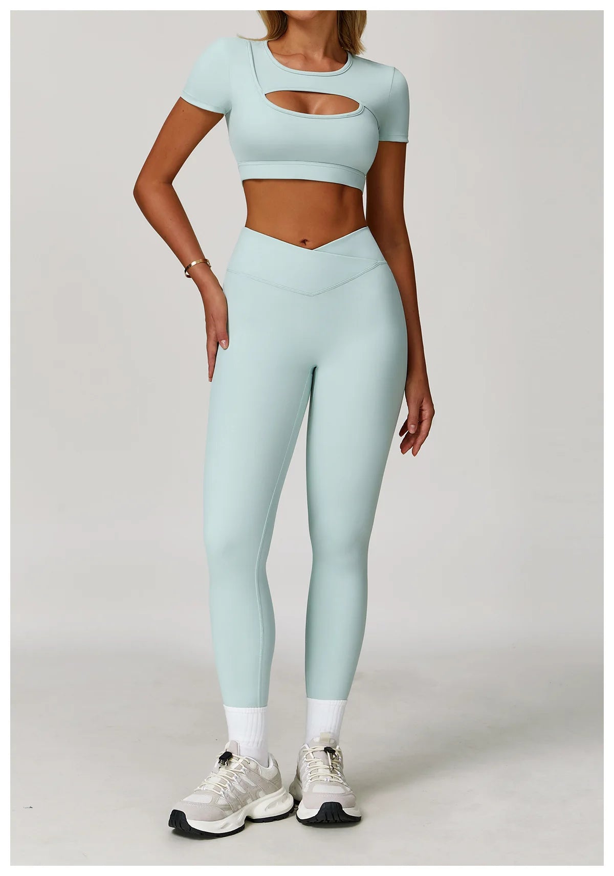Sportswear Yoga Set 2PCS Gym Clothes Workout Outfits Yoga Suits For Women Tracksuits Fitness Set Sports Bra Running Gym Leggings