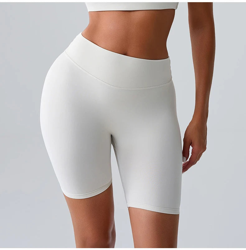 Sports Short Women Yoga Shorts High Waist Breathable Soft Fitness Tight Women Yoga Legging Shorts Cycling Athletic Gym Shorts