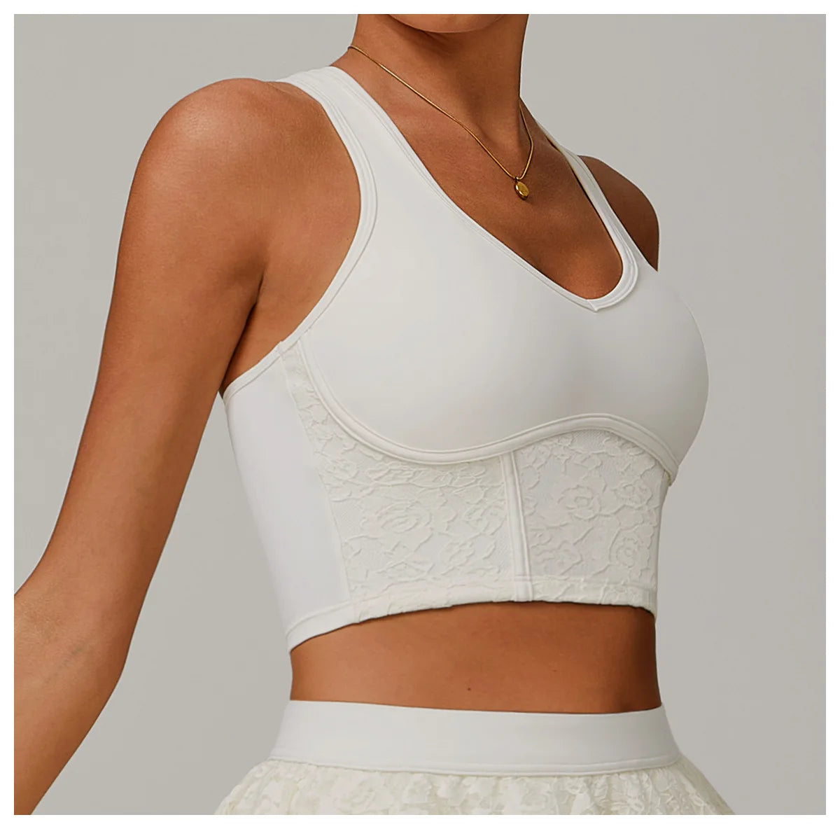 Women Sports Bra Lace Top Push Up Fitness Yoga Underwear Sport Tops For Women Breathable Running Vest Bralette Gym Wear Female