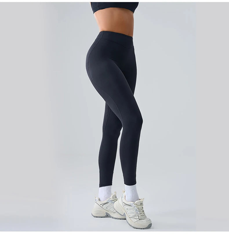 High Waist Yoga Leggings Women High Stretchy Butt Lifting Breathable Push Up Sports Pants for Women Gym Workout Leggings Tights