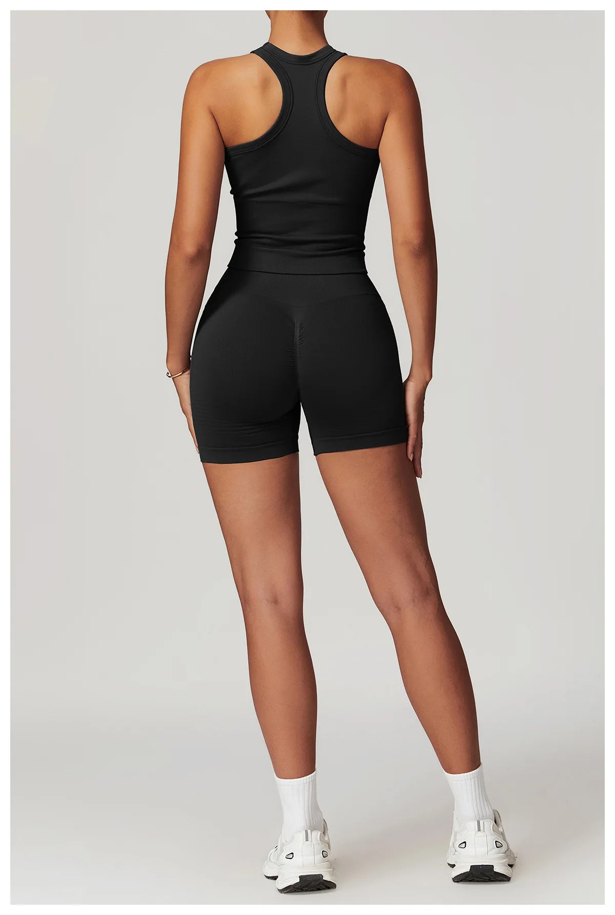 2PCS Seamless Women Tracksuit Yoga Set Workout Outfit Sportswear Gym Clothing Fitness Long Sleeve High Waist Legging Sports Suit