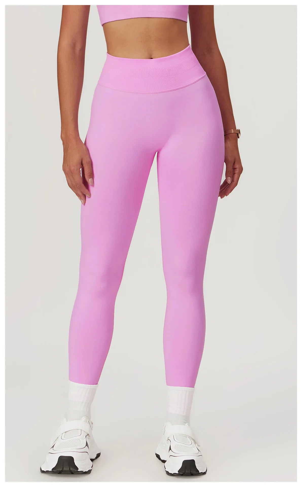 Ribbed Fitness Leggings Women Sport High Waist Tights Seamless Yoga Leggings Gym Jogging Quick Dry Push Up Slim Pants Running