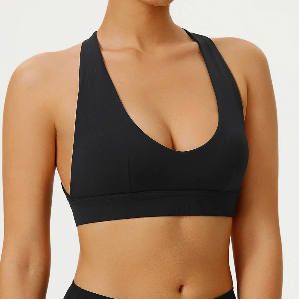 Sports Bra Top Push Up Fitness Yoga Bra Women Underwear Sport Tops For Women Breathable Running Vest Bralette Gym Wear Female